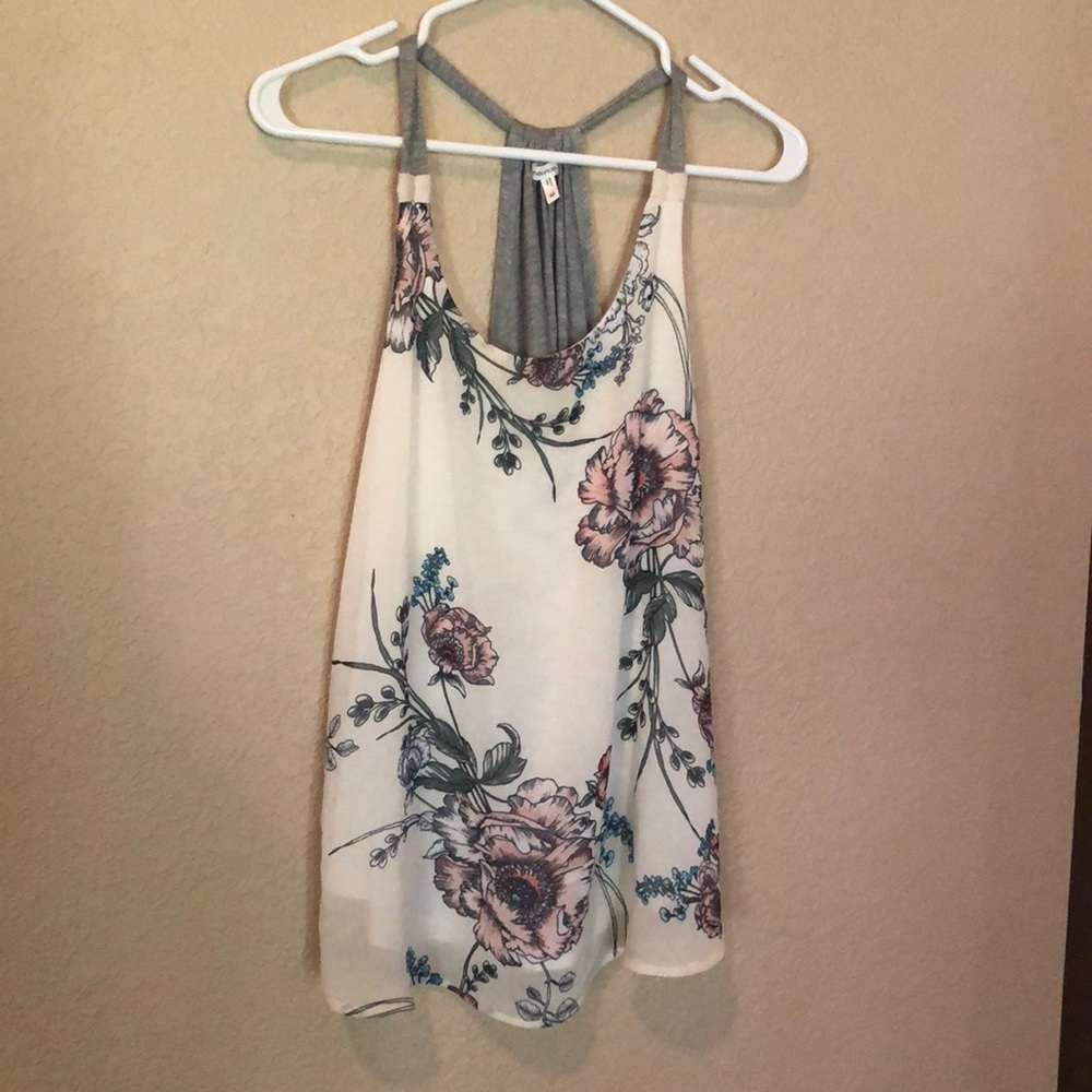 Worn once , Stripped Blazer with tank